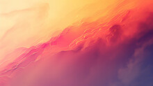Pink And Orange Abstract Background With Soft Folds