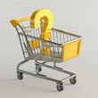 Question Mark in Shopping Cart Concept Image