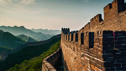 Wall Mural - One of China's Distinguished Historic Ancient Buildings-Great Wall
