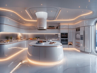 Sticker - modern kitchen interior