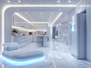 Sticker - modern kitchen interior