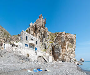 Wall Mural - lost place Empros Therme at the Therma Springs Beach Kos Island South Aegean Region (Südliche Ägäis) Greece