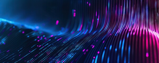 Wall Mural - digital abstract background. can be used for technological processes, neural networks and ai, digita