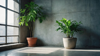 Wall Mural - creative layout of colorful palm leaves on a white background in the rays of the sun, with shadows. 