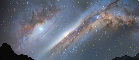 Wall Mural - galaxy in space