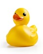 © Mind - A yellow rubber duck on a white background