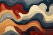 organic abstract line wave background illustration