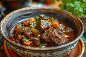 Poster - French beef stew Boeuf bourguignon