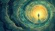 Journey Along Spiral Path to Life Purpose Understanding