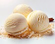 ice cream, vanilla ice cream