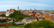 2023-05-06; Beautiful panoramic skyline cityscape of Lublin