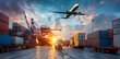 © Steve - Container Truck Import Export: A Dynamic Impression of Global Trade