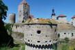 Bastion und Festungsgraben auf der Burg Querfurt in Sachsen-Anhalt