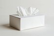 © LimeSky - White tissue box on white background