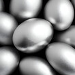 Metal elegant eggs