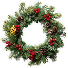 Christmas frame wreath ring