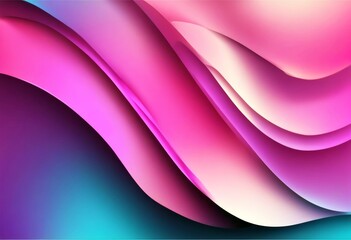 Wall Mural - 'good modern pink abstract smooth elegant wallpaper gradient design cover website background blue co
