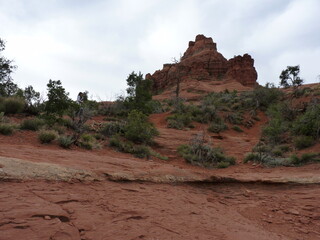 Canvas Print - Red rock scenic byway Sedona Arizona Etats-Unis