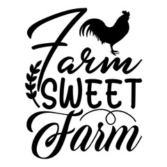 Stylish , fashionable and awesome Farm Fresh typography art and illustrator, Print ready vector handwritten phrase Farmers T shirt hand lettered calligraphic design. Vector illustration bundle.