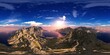 environment map ,HDRI High resolution map. Round panorama, spherical panorama, equidistant projection, land under heaven, 3d rendering