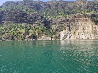 Wall Mural - lake in the mountains