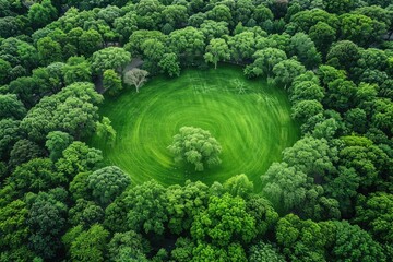 beautiful green parks nature in city professional photography