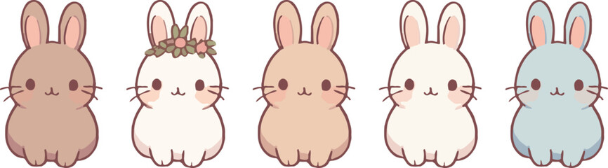 set of rabbit