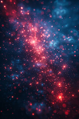 Poster - An immersive background showing the interconnectivity of a multiplayer online gaming universe,