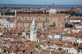 Fototapeta Niebo - Mantova Italy 10 09 2023 . Red tiled roofs in the city of Mantua.