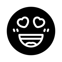 Poster - emoji glyph icon