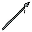 Spear - Hand Drawn Doodle Icon