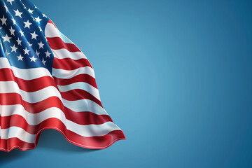 USA flag background for Happy memorial day banner and poster. Happy memorial day