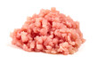 © GSDesign - Fresh turkey minced meat, isolated on white background