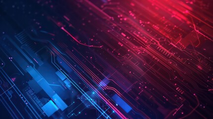 computer software technology illustration background