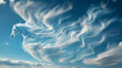 This striking image captures a horse-shaped cloud formation billowing against a brilliant blue sky