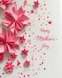 Sweet Mother's Day paper background