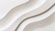 White abstract waves wave papercut overlapping 3d soft pastel paper texture background banner for presentation design or business illustration ..