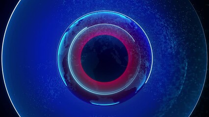 Wall Mural - NEWS 2025 design globe 