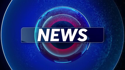Wall Mural - NEWS 2025 design globe 