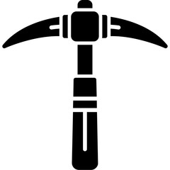 Wall Mural - Pickaxe Icon