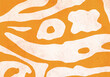 Orange pattern patchwork