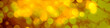Orange bokeh panorama background for Banner, Poster, celebration, event and various design works