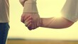 Mom, child son hold hands while walking in park opposite sun. Mom, boy son holding hands together at sunset. Parent with small child, family trust. Mothers Day. Parent child friends. Happy family. Sky
