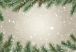 © sandra - 'branches fir card Winter Christmas background'