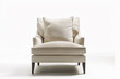 © Usama - A contemporary ladderback chair with a white background.