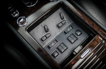 Canvas Print - Electric seat controls