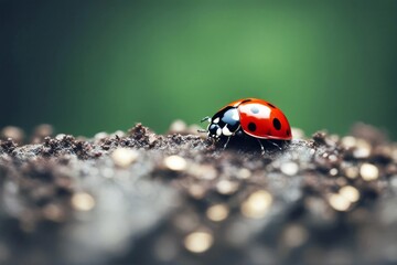 'ladybug 12 coccinellidae insect nature leaf red macro green beetle bug animal grass summer garden plant spring closeup black small beauty lady'