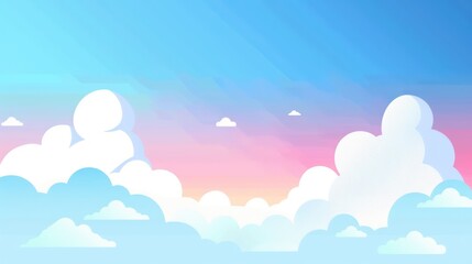 Sticker - cloud data website background, light blue, use of bright colors