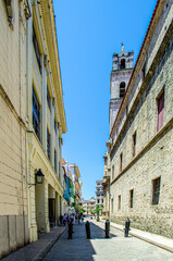 Wall Mural - street in the town