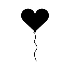 Poster - Heart balloon